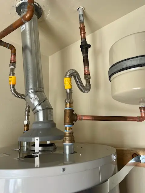 Water heater installation and plumbing repair in Clemmons Station